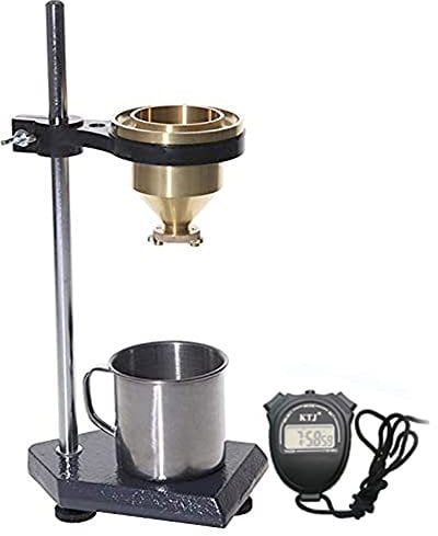 Tazza di misurazione della consistenza della vernice Tazza di flusso del viscosimetro 4 # Tazza di viscosità del flusso Misuratore di portata del liquido Tester di viscosità del liquido