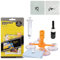 Tosucs Auto Windschutzscheiben Reparaturset Werkzeug, Auto Windshield Repair Kit für PKW Chip und Crack, mit Druckspritzen für Auto-Glas, Risse, Zielscheibe, in Sternform und Risse in Halbmondform
