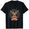 Lustiges Yoga Rentier Shirt I Mandala Meditate Breathing T-Shirt
