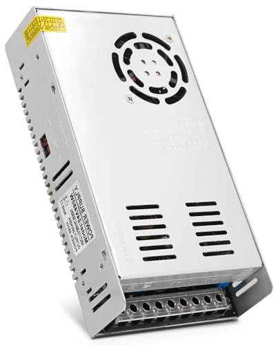 MOGOULUA Schaltnetzteil Geregelter 24V 20A 480W Universal Netzteil LED-Treiber Schaltnetzteil 220V zu 24V Transformator Überwachungsnetzteil AC-Wandler DC-Adapter Radio Computer Project