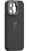 PolarPro - LiteChaser - iPhone 14 Pro MAX - Case - Schwarz - MagSafe-kompatibel - Kompatibel mit dem Moment-Objektiv der M-Serie - Aluminium-Filterhalter