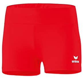 Erima Damen Racing 2.0 Leichtathletik Hotpants (8292310), rot, 38