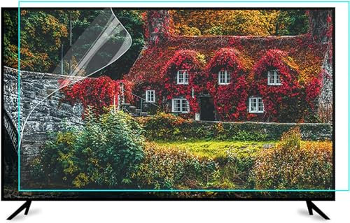 CIADAZ 55 Anti Blue Light TV Screen Protector Matte Anti-Glare Film Anti Scratch Filter, Blocking Harmful Blue Light for Sony, Samsung, TCL, Sharp etc / 55in 1221x689mm