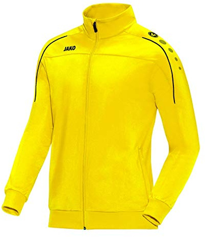 JAKO Fußball - Teamsport Textil - Jacken Classico Polyesterjacke Kids gelbschwarz 104