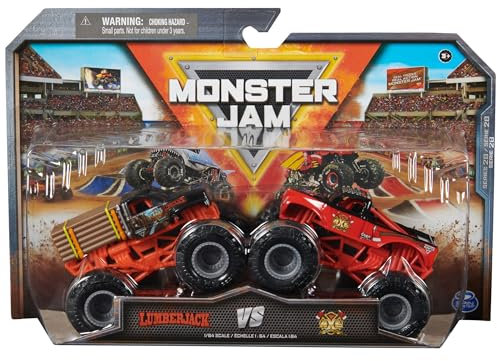 Monster Jam 1:64 Series 28 Lumberjack vs Axe Age 3+