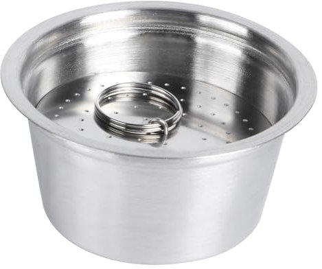 WGFOIP Reusable Coffee Pod, Stainless Steel Refillable Coffee Capsules Pods with Cover Compatible with Dolce Gusto Coffee Maker