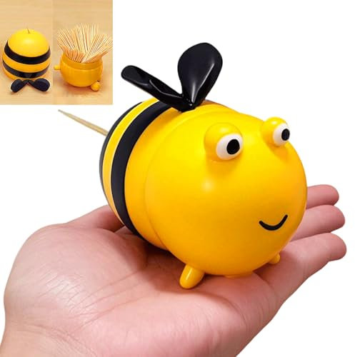 WSIWZAI Simpatico porta stuzzicadenti, divertente dispenser per stuzzicadenti, decorazione per la casa, contenitore per la pulizia dei denti, decorazione da tavolo regalo
