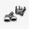 Auto Auspuff Endrohr für Mercedes Benz W211 E Class E240 E280 E320 2015-2023, Verchromte Edelstahl Auspuffrohrspitze Auspuff Schalldämpfer Spitze Schwanz Kehle Auspuffanlage Styling Ersatzzubehör