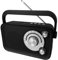 Tragbares Radio, FM/AM/SW Kofferradio, Strom und Batteriebetrieb mit MP3 Funktion, Batterieradio mit Bluetooth, Radio für Büro/Küche/Camping/Notfälle