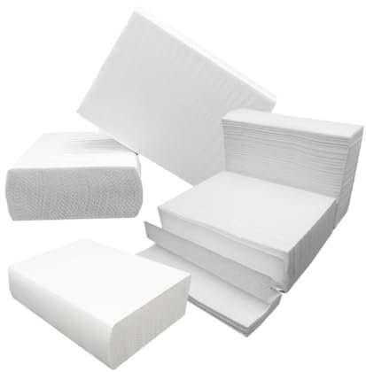 Beavorty 5borse Tovaglioli Di Carta in Sacchetti Utili Per Cucina e Bagno Assorbenti e Compatte Per Asciugatura Rapida e Facile Da Riporre