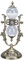 Sanduhr-Timer, 360 Grad Drehbare Antike Sanduhr mit Vintage-Sand für Meditation (Bronzefarbe)