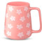 Ximoryn 700ML Large Pink Ceramic Coffee Mugs with Big Handles - Extra Jumbo Tea Cup Mug for Office and Home, Gift and Present