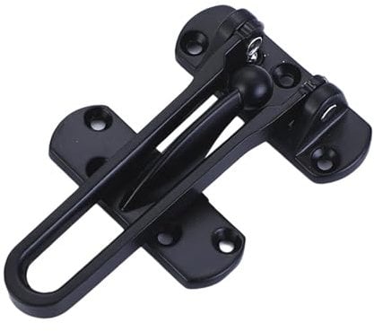 Türschutzriegel aus Metall mit Schwinggriff, kindersichere Stopper, robust für mehr Sicherheit an Vorder- und Innentür