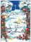 Adventskalender Zwergenweihnacht: Papier-Adventskalender