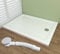 MIQU 100 x 70 x 4 cm Duschwanne Acryl Duschtasse Dusche Acrylwanne 40mm flach Rechteck