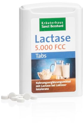 Sanct Bernhard Lactase-Tabs 5.000 FCC-Einheiten 150 Tabs
