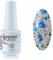 Vishine 8ml Gelpolish Long-lasting Gel Nail Polish Soak Off UV LED Manicure Nail Art Glitter Ivory White with Blue Sequins #1483