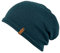 CHILLOUTS grüne Longbeanie - 50% Wolle vom Merinoschaf Leicester