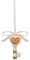 THUN - Chiave con Cuore da Appendere - Bomboniera, Regalo di Coppia - Ceramica - 3 x 6 cm