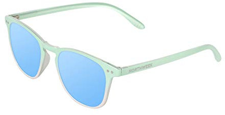 NORTHWEEK Wall OBERG Gafas, Verde y Blanco, Adulto Unisex Adulto