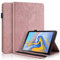 Aswant Galaxy Tab A 10,5 pollici 2018 Custodia in Rilievo Albero Pelle PU Custodia a Portafoglio Porta Penne Custodia per tablet Custodia per Samsung Galaxy Tab A 10,5 2018 SM-T590/SM-T595 Oro Rosa
