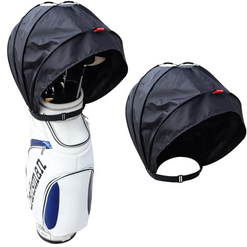Craftsman Golf Schwarze wasserdichte und staubdichte Golftasche Regenhaube