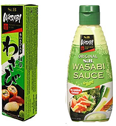 KIT WASABI SALSA E PASTA WASABI CIBO GIAPPONESE CINESE SUSHI PICCANTE