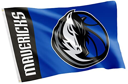 Dallas Mavericks Team NBA National Basketball Association 100% Polyester Indoor Outdoor 91 x 152 cm (Teamname)