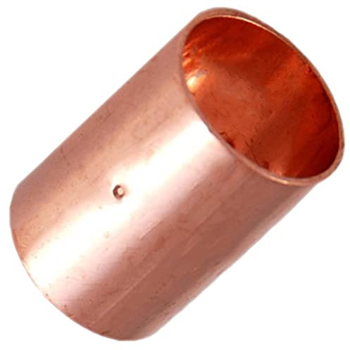 LÖT FITTING aus KUPFER > Muffe i/i 5270 > 6 bis 42mm WUNSCHGRÖSSE einfach selbst wählen >>> 10mm
