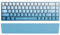 LexonElec Keyboard Wrist Rest for 60% Ultra-compact Mini Mechanical Gaming RGB Illuminated Wireless Keyboard Aesthetic Ergonomic Approved Memory Foam Faux Leather Wrist Support Cushion