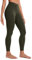CRZ YOGA Butterluxe Damen High Waist Sport Leggings Blickdicht Yoga Leggins Sporthose Workout Gym Yogahose - 64cm Olivgrun 36
