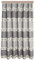 SeGaTeX home fashion Hochwertiger Dekoschal Alpin Hirsch grau Exklusiver Landhaus-Vorhang Reihband HxB 125 x 130 cm