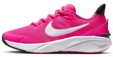 Nike Young Athletes Shoe Star Runner 4 Nn (GS), Fierce Pink/White-Black-Playful Pink, DX7615-601, 37.5 EU (5Y US)