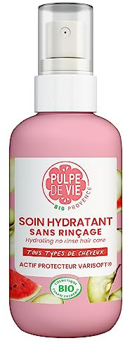 Pulpe de Vie - Soin Hydratant Cheveux Juicy Shot 100ml - Anti-gaspi ! Pastèque - Répare et Hydrate - Actifs Naturels - Adieu Frisottis
