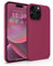MyGadget Cover per iPhone 15 Pro - Custodia Antiurto in Silicone Morbido – Case con 3 Strati in TPU Ultra Resistente - Protezione Antigraffio - Bordeaux