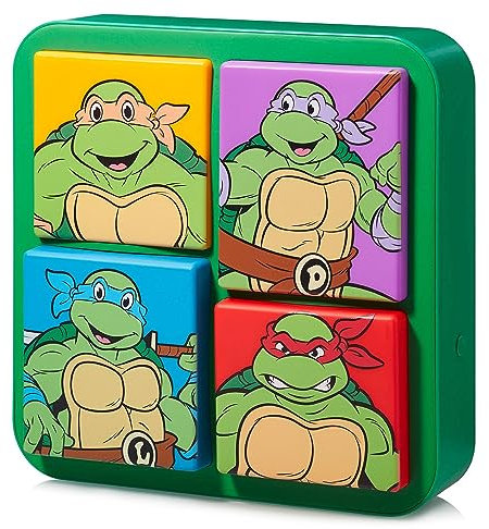 numskull Offizielle TMNT 3D Logo Schreibtischlampe Wandleuchte für Schlafzimmer, Büro, Zuhause, Studium, Arbeit - Offizielle Teenage Mutant Ninja Turtles-Merchandise