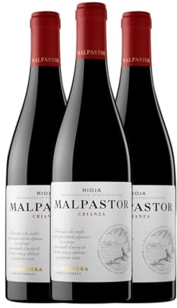 La Carbonera Malpastor Rioja Crianza Botella Magnum 1,5 L Vino tinto (Caja de 3 Botella Magnum de 1,5 L)