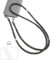FloralGrace Chaîne avec strass scintillants, cordon de téléphone, longue corde de suspension, chaîne de téléphone portable, chaîne de téléphone portable, pendentif court pour téléphone portable (noir