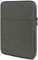 moex Funda para tablet Acer Iconia Tab A10 – Funda con compartimento para accesorios, fibra de poliéster, funda minimalista con cremallera, resistente al agua, color gris oscuro
