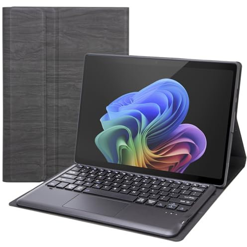 Wireless Bluetooth Keyboard Cover for Microsoft Surface Pro 9 / Pro 10 / Pro 11 (13), Keyboard Case & Trackpad Mouse
