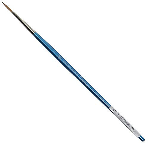 Winsor & Newton 5302001 Cotman Aquarell Synthetikhaar Pinsel - Serie 222 - Designerpinsel, Schlepperpinsel mit exzellenter Sprungkraft, Farbragekraft und Punktgenauigkeit, kurzer Stiel - Nr. 1-1,5 mm