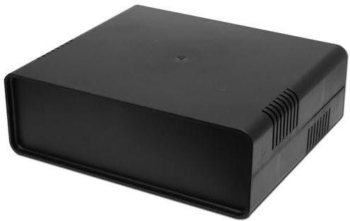 Donau Elektronik KGB31 Euro-Box Große Aufbewahrungsbox, schwarz/mehrfarbig