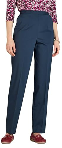 Chums Ladies Wool-Touch Easy Care Trousers Navy 20