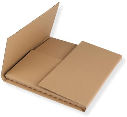 25 St. LP Export Versandkartons für variabel 1-10 St. Vinyl Schallplatten 2-wellig Maxi Single Versandtasche Box sehr stabil