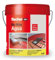 fischer - Pintura Impermeabilizante sin Fibras | Blanca (cubo 5kg - 4l)| Resistente al agua | Fácil Aplicación | Para Terrazas y Cubiertas Visitables