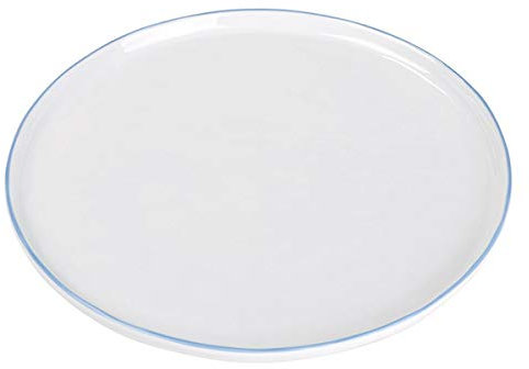 Lambert Assiette Piana 60020032 - Avec bord blanc - Bleu clair - Diamètre : 27 cm