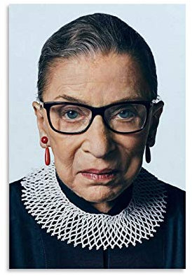 DHFW Ruth Bader Ginsburg Time Magazine Poster dekorative Malerei Leinwand Wandkunst Wohnzimmer Poster Schlafzimmer Malerei 16x24inch(40x60cm)