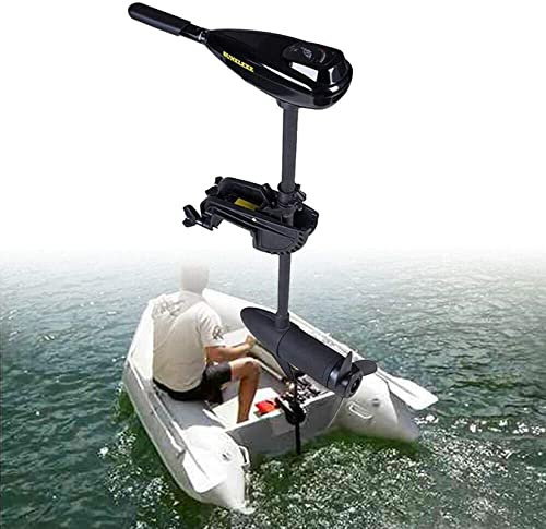 Elektrischer Außenbordmotor 12 V – elektrischer Außenbordmotor Schleppmotor 60 lbs Außenbordmotor Elektromotor Bootsmotor für Boot, Schlauchboot und Kajaks