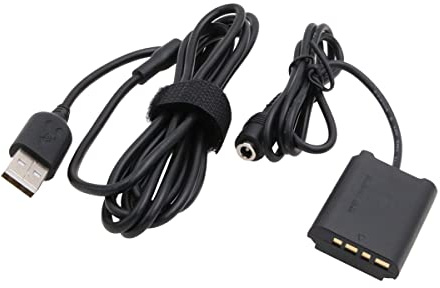 SZRMCC NP-BX1 Dummy Battery to USB Power Bank Adapter DC Coupler for Sony ZV-1 RX100 M6 M7 M5 M3 M4 RX1 vlogging DSLR Camera