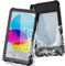 TECHGEAR Custodia Impermeabile per iPad 10 Generazione 2022, 10.9 [Custodia Poseidon] Custodia Sottile Antiurto Cover Impermeabile con la Pellicola Protettiva Integrata + Supporto e Tracolla [Nero]